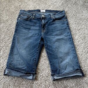 Hudson Jeans Bermuda shorts in Classic Blue